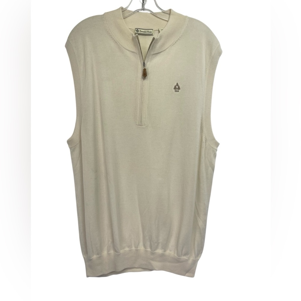 Donald Ross Men's‎ Cream Vest